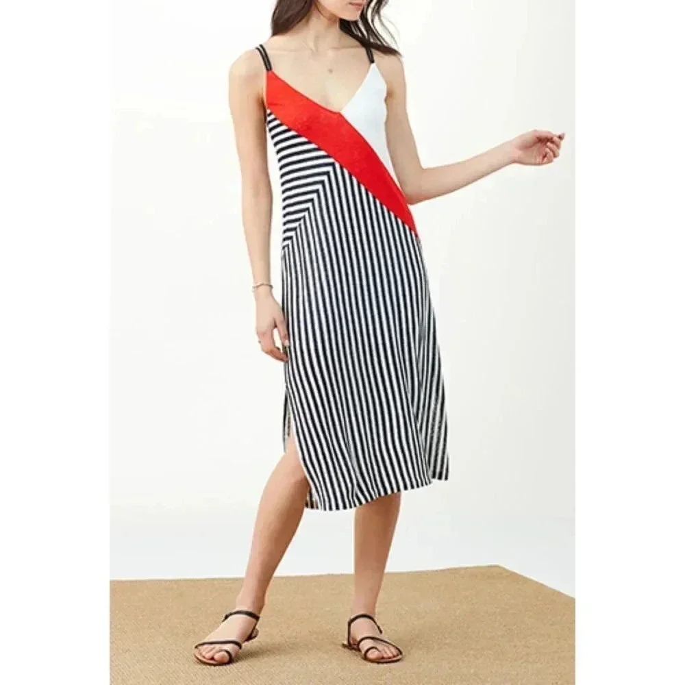 SPLENDID x MARGHERITA MISSONI Linen Positano Slipdress Size XS